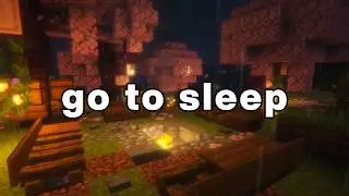 minecraft heavy thunderstorm ambience 🌧️ relaxing rain sounds + c418 music