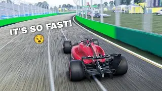 The NEW SECTION of the 2022 Melbourne circuit is TERRIFYINGLY QUICK!