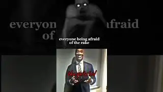 the rake is scary but.... | #shorts  #memes  #creepy  #scary  #funny