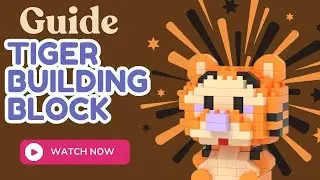 [Guide] Lets play the bricks - cartoon Tiger bricks animation Q5056 #block #toys #bricks #diy