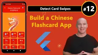 Build a Flashcard App in Flutter! #12 - Detect Card Swipes