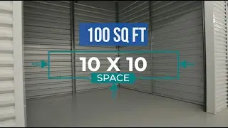 10x10 Storage Unit Size Information