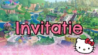 Invitatie video cu tematica Hello Kitty cod HK02