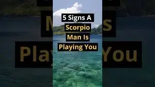 5 Signs A Scorpio Man Is Playing You #shorts #dating #zodiac #zodiacsigns