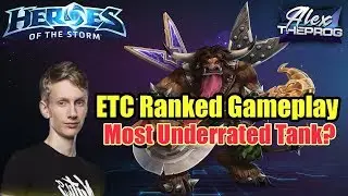 AlexTheProG - ETC Ranked Gameplay(with commentaries) - Heroes of the Storm