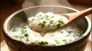 A Quiet Moment with Nanakusa-gayu (Japanese Rice Porridge)｜七草粥をいただく