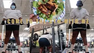 Plus Size Gym Workout | Come to the gym with me