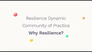 Resilience Dynamic Community of Practice - Why Resilience