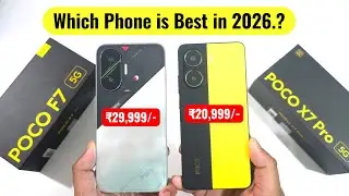 POCO F7 vs X7 Pro Which is Best in 2026 Must Watch 🚀🚀🔥🔥🔥 #pocof7 #pocox7pro 
