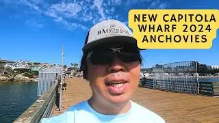 TOUR of the NEW Capitola Wharf | Anchovy Fishing 2024