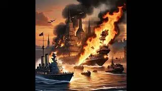 Iran's Bold Move: Naval Attack Leaves Enemy Port in Flames