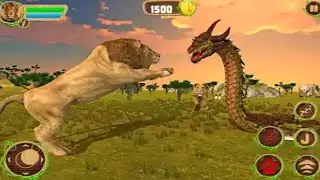 Furious Lion Vs Angry Anaconda Snake # Deadly battles & fighting of wild lion with anaconda snake