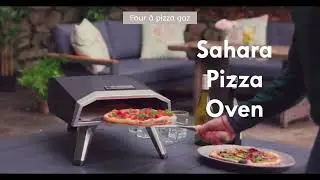 Utilisation du four &agrave; pizza &agrave; gaz 4400W Cuisson 4 minutes SAHARA - Univers du Pro