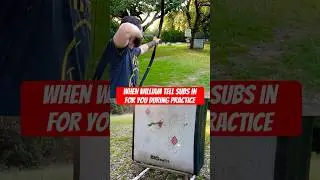 Does anyone else get nervous to shoot the rest of the grouping when this happens?&hellip; #archery #glitch