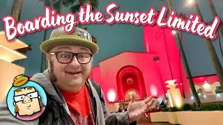 Boarding the Sunset Limited at Union Station in Los Angeles, CA - Abandoned LA Zoo - Lyon Air Museum