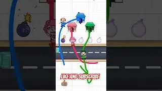 new trick 😼 home rush: draw puzzle level #gaming #shorts #gameplay  #homerushdrawpuzzle