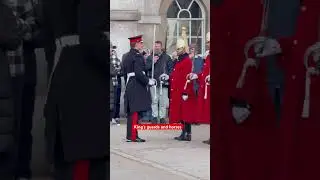 Captain of the household cavalry and the King&rsquo;s Life Guard #britishsoldier #kingsguard #captain