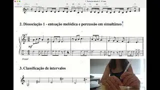 Leitura rítmica 2 partes DT 8º/9º ano - Ficha de estudo 2
