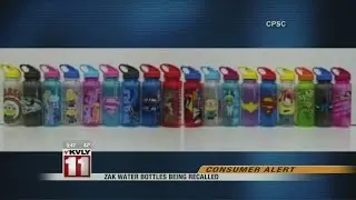 Zak Water Bottles Being Recalled