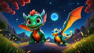 Three Baby Dragons Roar in Tune | Fun Dragon Song for Kids | Magical Rhymes and Musical Adventures