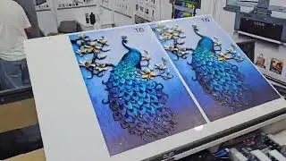 6090 A1 Size UV Flatbed Printer with 3 or 4 epson i3200 printheads