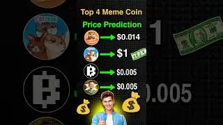 Top 4 Meme Coin Price Prediction Hamster kombet ,Bulm, #hamsterkombat #memetools