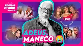 O ADEUS a MANECO, um dos grandes autores do Brasil | Jornal Coisas de TV - Plantão
