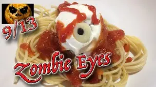 Zombie Eyes Meatballs | Halloween recipe