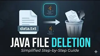 How to delete a file using Java? | Full Tutorial