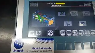 Conserto de IHM Siemens Simatic HMI troca tela touch screen toque reparo placa eletrônica