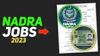 NADRA Latest Jobs  2023 Apply Online | Nadra Jobs 2023 Punjab | Govt Jobs | Today New Jobs 2023