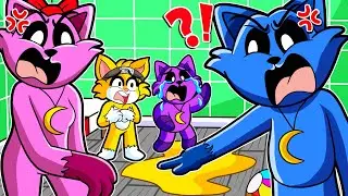¡CATNAP SE HIZO PIPI EN MINECRAFT! 😨 ¿SUS PADRES LO CASTIGARON? | MICHI MIAU con POPPY PLAYTIME