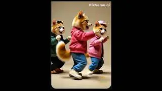 &ldquo;When Cats Hear Music &ndash; Watch Them Groove! 🎵🐱&rdquo;#GroovyCats #CatMoves #Dance #CuteAndFunny #AIAnimals