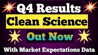Clean Science and technology Q4 financial results with market expectations data.