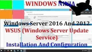 Windows Server 2016 And 2012 - WSUS (Windows Server Update Service) Installation And Configuration