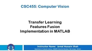 Transfer Learning Features Fusion    Implementation in MATLAB