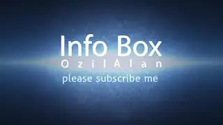 Info Box - Ozil Alan Please Subscribe Me