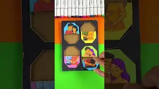 K pop demonhunter#couple pregnant by another#Amazing cardboard game art#demonhunter