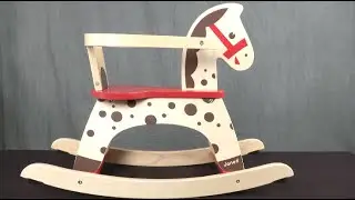 Caramel Rocking Horse from Janod