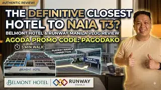 Why BELMONT HOTEL MANILA is the CLOSEST HOTEL near NAIA Terminal 3 via RUNWAY MANILA?