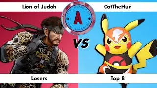 The ARKadian | Top 8 Losers | Lion of Judah (Snake) vs CatTheHun (Pikachu)