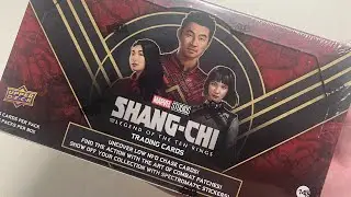 2023 Upper Deck Marvel: Shang-Chi Legend of the Ten Rings Hobby Box - Nice Foil Cards‼️