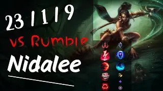 Nidalee Jungle vs Rumble - Challenger Replay KR