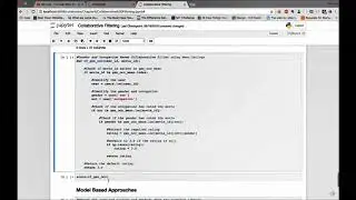 Hands-on Recommendation Systems with Python | 6. Building Collaborative Filters