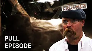 Glass Smash Stunt: Can You Crash Through a Window Unscathed? | MythBusters | S2 E29 | Full Episode