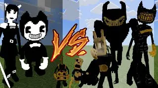 toon bendy vs the world (minecraft bendy and the ink machine)