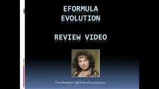 eFormula Evolution Tim Godfrey + Ryan Coisson eFormula Evolution Review