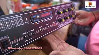 MEDHA DJ PLUS 8 TRANSISTOR AMPLIFIER MANUFACTURING DETAILS IN HINDI