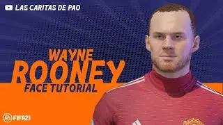 Wayne Rooney face FIFA 21 CLUBES PRO | PRO CLUBS virtual pro lookalike