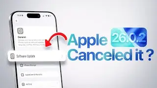 iOS 26.0.2 Update CANCELED ? - What To Expect￼!